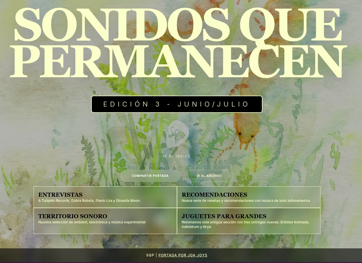 Sonidos que Permanecen- Edición 3